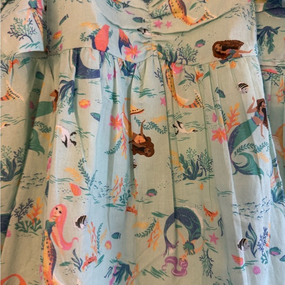 Girls size 8 Janie & Jack Disney Princess Mermaid Dress - Picture 4 of 5